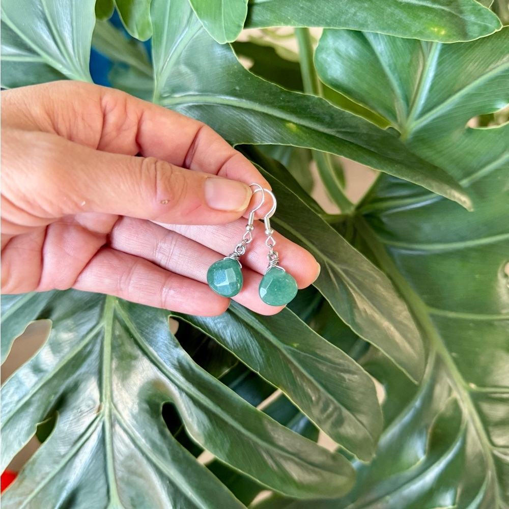 Green Aventurine earrings